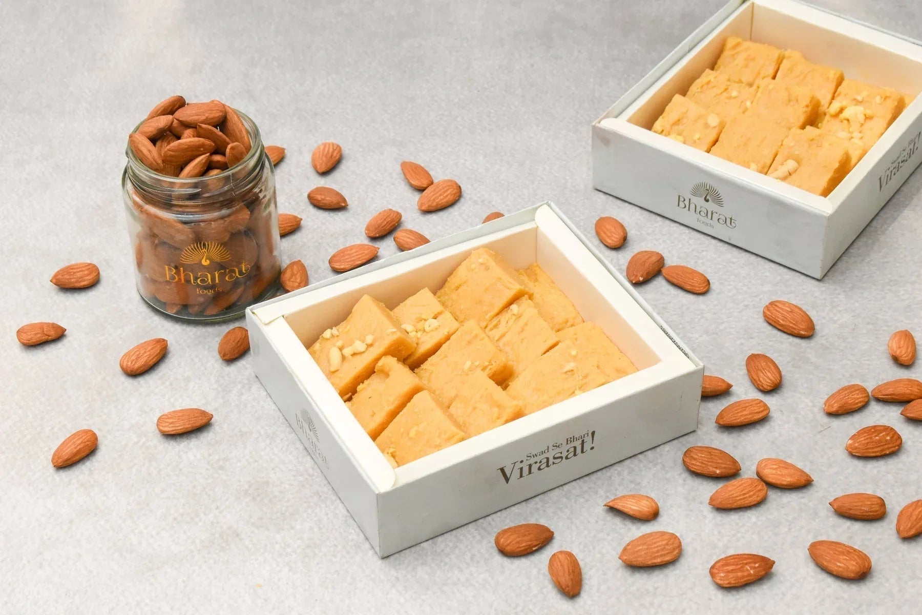 Patisa (Soan Papdi) - Buy Traditional Flaky Sweet Online India - Diwali Festival Mithai - Bharatmithas