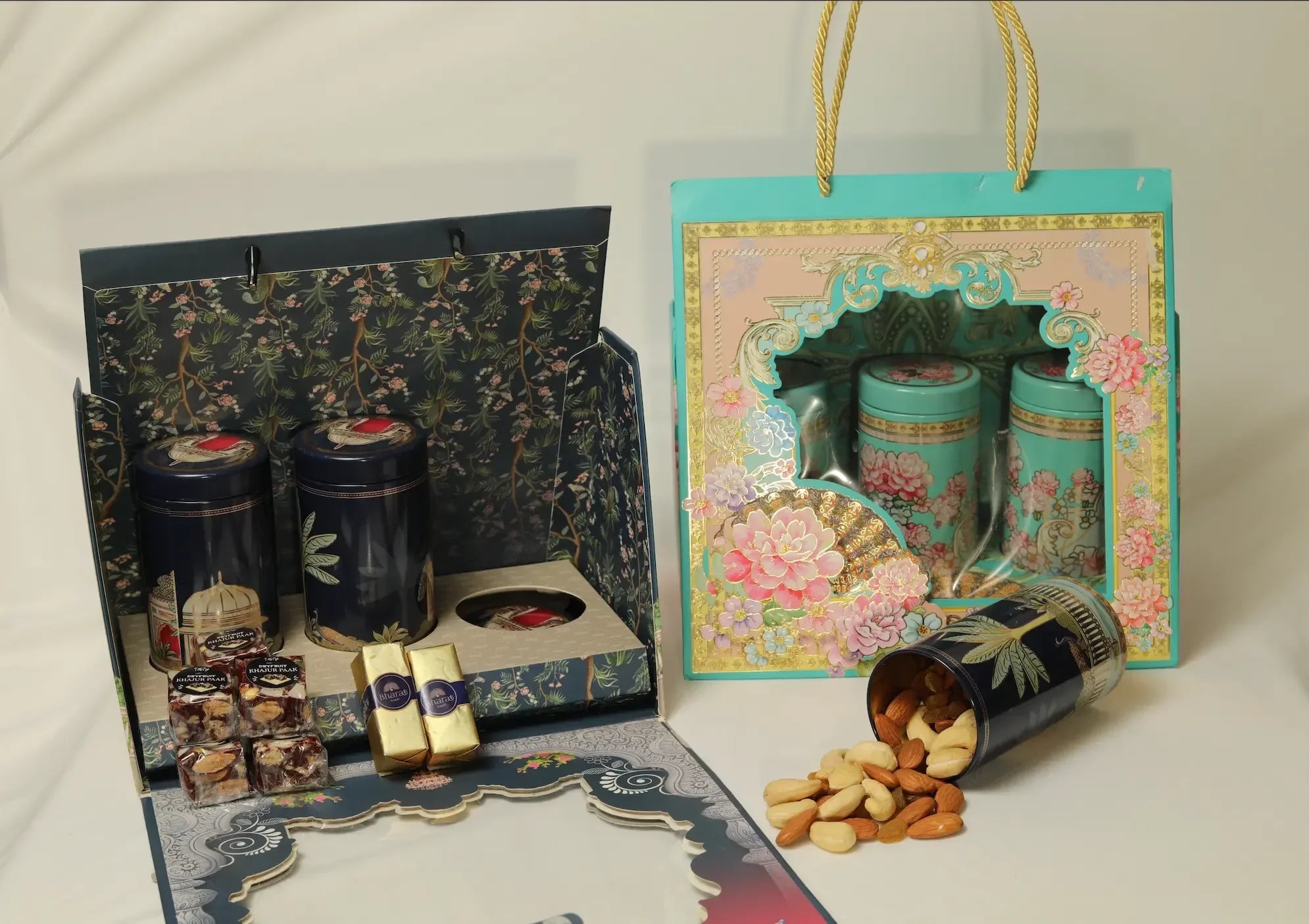 Premium Bharat Uphaar gift hamper Indian sweets mithai dry fruits buy online India